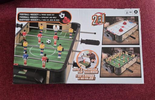 Buy & Sell Greater Manchester Manchester - Photos for new 2 In 1 Football/Hockey Wooden Games Set