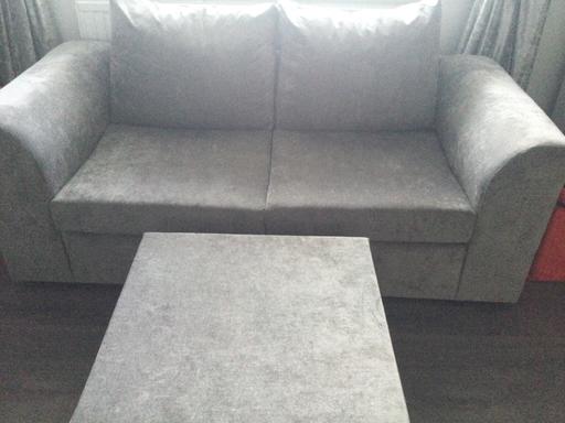 Buy & Sell Greater Manchester Wigan - Photos for 3x2 sofa and a footstool 