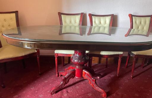 Buy & Sell Lancashire West Lancashire - Photos for Large mahogany dining table and chairs