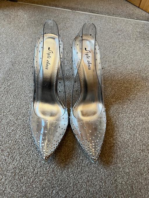 Buy & Sell West Midlands Dudley - Photos for Transparent Diamante Shoes