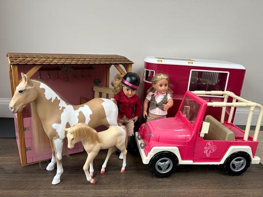 Buy & Sell Hertfordshire Hertsmere - Photos for OUR GENERATION HORSE AND DOLL SET