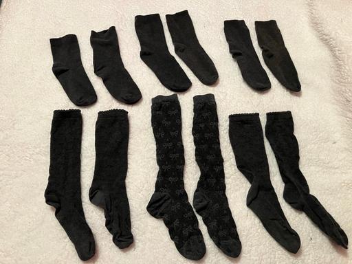 Buy & Sell West Yorkshire Bradford - Photos for 6 pairs girls grey school socks size 12-3 50p