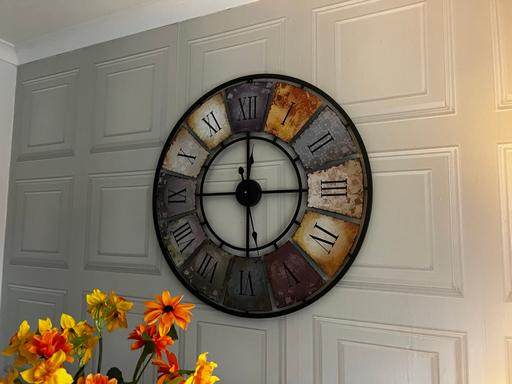 Buy & Sell Greater Manchester Bury - Photos for MME silent XL 88cm Wall Clock