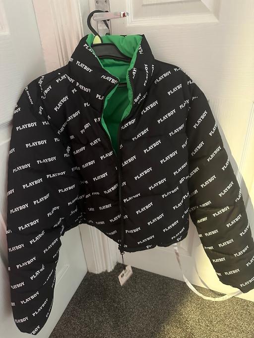 Buy & Sell Greater Manchester Wigan - Photos for Playboy reversible cropped coat