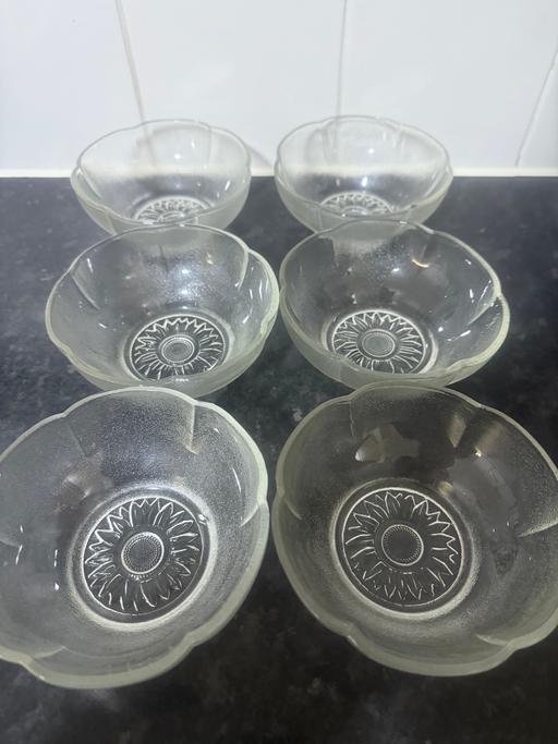 Buy & Sell South East London Peckham - South East London - Photos for 6 glass small bowls, set