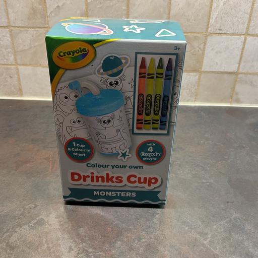 Buy & Sell Merseyside Knowsley - Photos for Crayola Colour Your Own Drinks Cup New