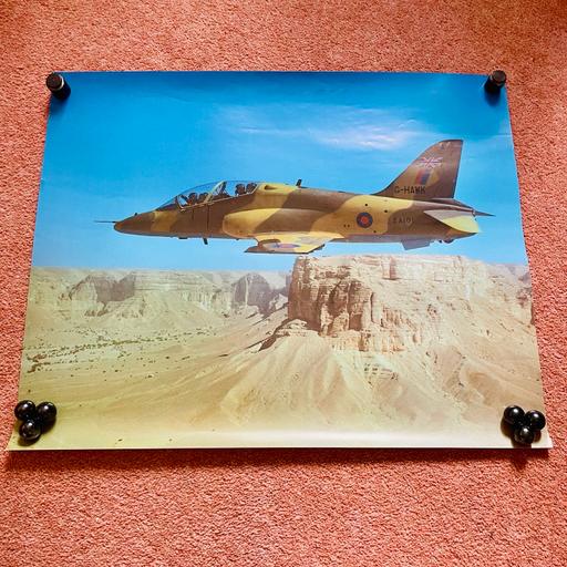 Buy & Sell Dorset Bournemouth, Christchurch and Poole - Photos for 1990s G Hawk RAF Military Large Poster