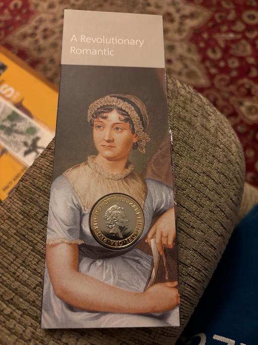 Buy & Sell South East London Kidbrooke - South East London - Photos for Jane Austen 2 pounds coin 2017