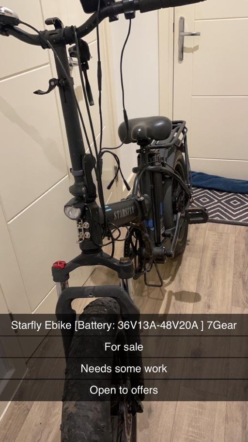 Vehicles Buckinghamshire Milton Keynes - Photos for Starfly electric ebike (Used)