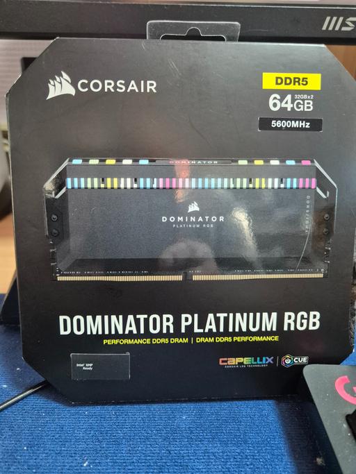 Buy & Sell Greater Manchester Manchester - Photos for Corsair DOMINATOR PLATINUM RGB RAM DDR5