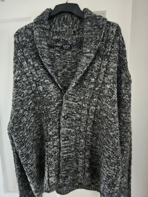 Buy & Sell West Northamptonshire Dallington - West Northamptonshire - Photos for Mens Boohoo Chunky Woollen Cardigan