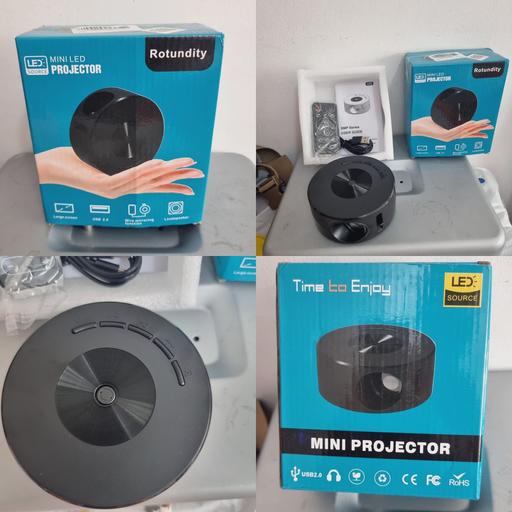 Buy & Sell South West London Kingston upon Thames - Photos for MINI PROJECTOR INBUILT SPEAKER WITH REMOTE