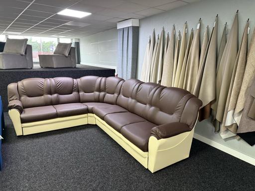 Buy & Sell Leicestershire Leicester - Photos for Large Corner Sofa - Faux Leather