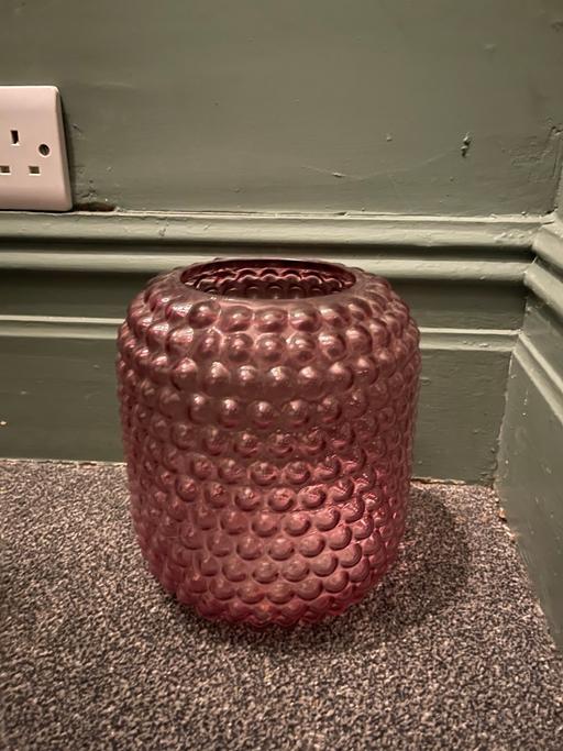 Buy & Sell Leicestershire North West Leicestershire - Photos for Next Large Pink Bubble Vase