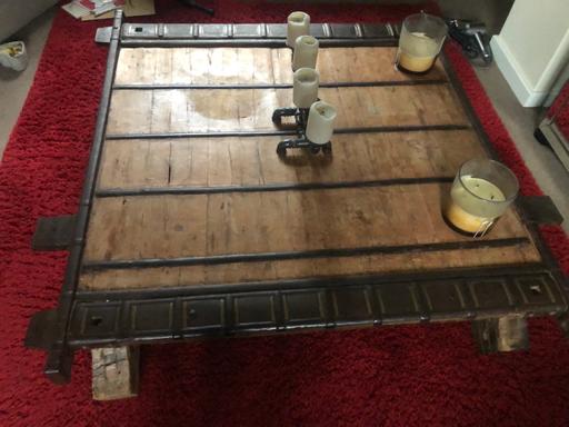 Buy & Sell Surrey Elmbridge - Photos for Moroccan large 100 year old coffee table