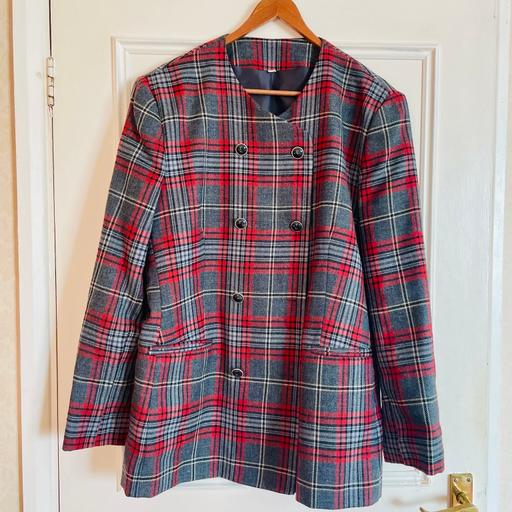 Buy & Sell Dorset Bournemouth, Christchurch and Poole - Photos for Vintage Ladies Pure New Wool Tartan Jacket