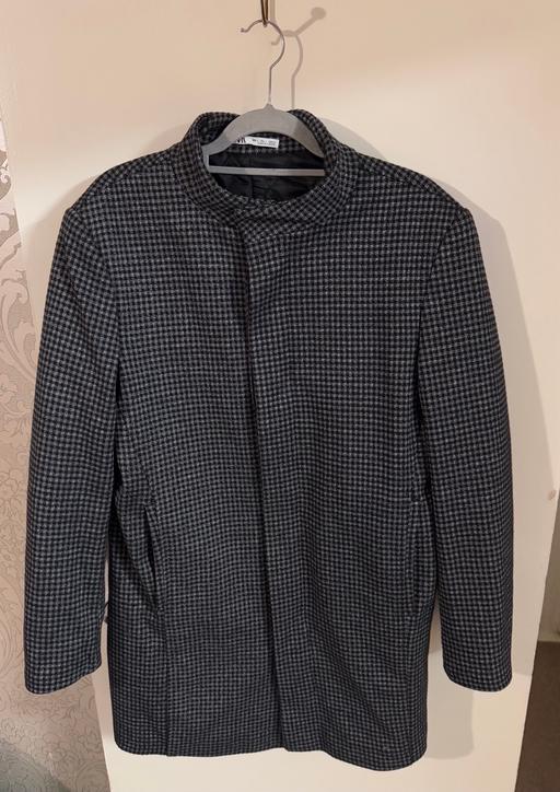 Buy & Sell West London West Kensington - West London - Photos for Zara Chinese Collar Herringbone Long Coat