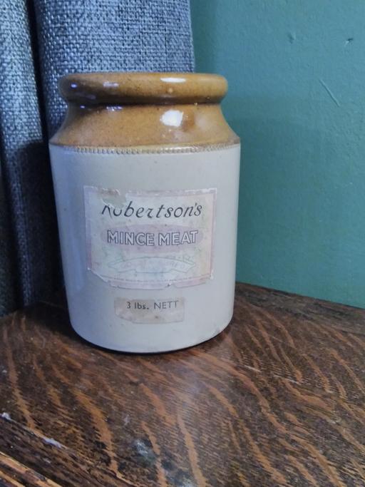 Buy & Sell Greater Manchester Rochdale - Photos for Vintage Robertson's mincemeat storage jar