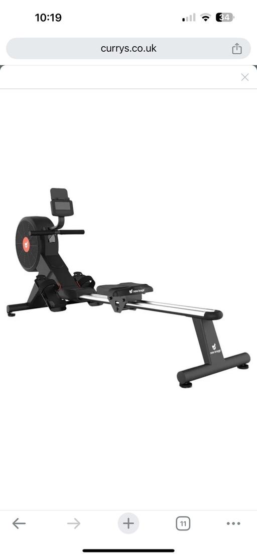 Buy & Sell Derbyshire Chesterfield - Photos for Fitt row Rowing machine Bluetooth