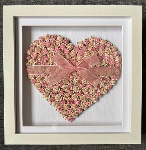 Buy & Sell Essex Basildon - Photos for Handmade Pink Heart Box Frame