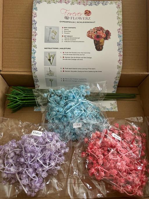 Buy & Sell Essex Basildon - Photos for Forever Flowerz Gypsophila and Stems Kit