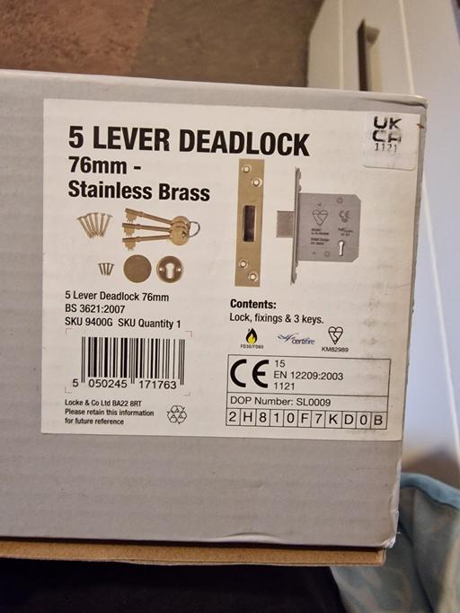 Buy & Sell East London Stepney - East London - Photos for 5 Lever Deadlock