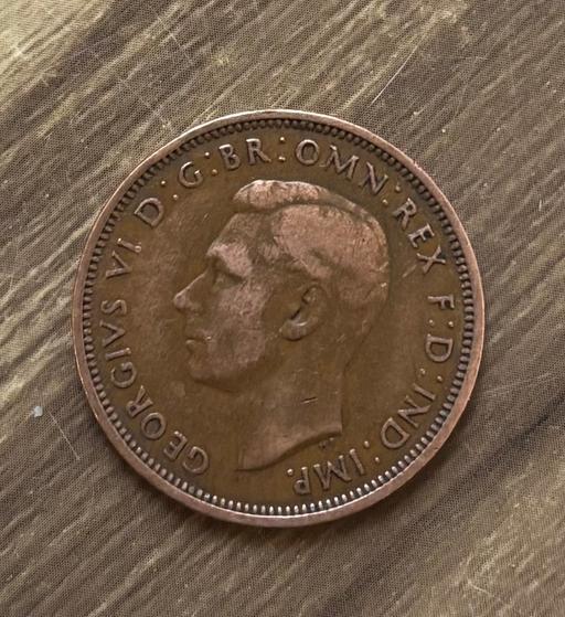 Buy & Sell Barnet Edgware - Barnet - Photos for 1944 GEORGIVS GB HALF PENNY