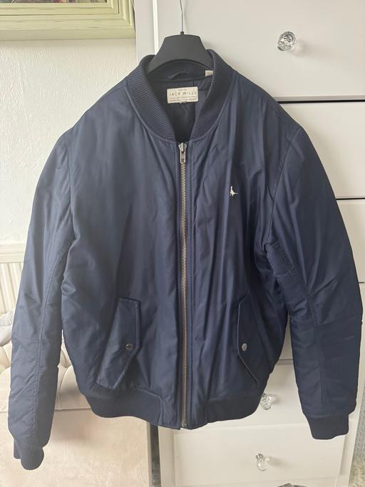 Buy & Sell Surrey Spelthorne - Photos for Mens Medium quilted Jack Wills bomber jacket