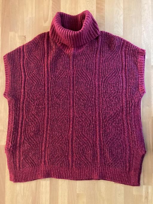 Buy & Sell North West London Camden - Photos for Women's Sleeveless Turtleneck Red Jumper XL