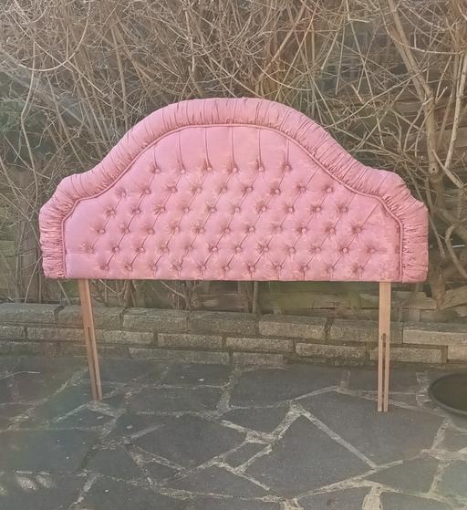 Buy & Sell Hertfordshire North Hertfordshire - Photos for Vintage Style Pink Bedroom Headboard