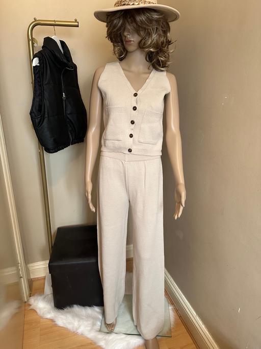 Buy & Sell East London Havering - Photos for Ladies knitted Waistcoat Co Ord Set