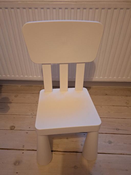 Buy & Sell West London Hounslow - Photos for IKEA White Mammut Chair