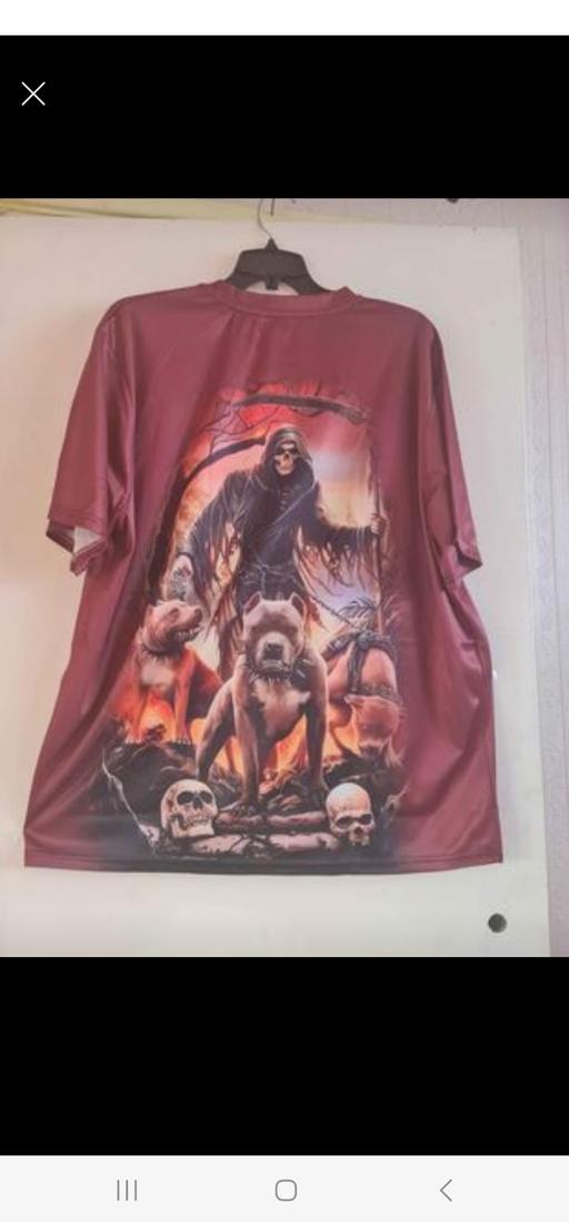 Buy & Sell Newport - Wales Newport - NP19 - Photos for men,s skeleton wolf graphic print T shirt 4XL