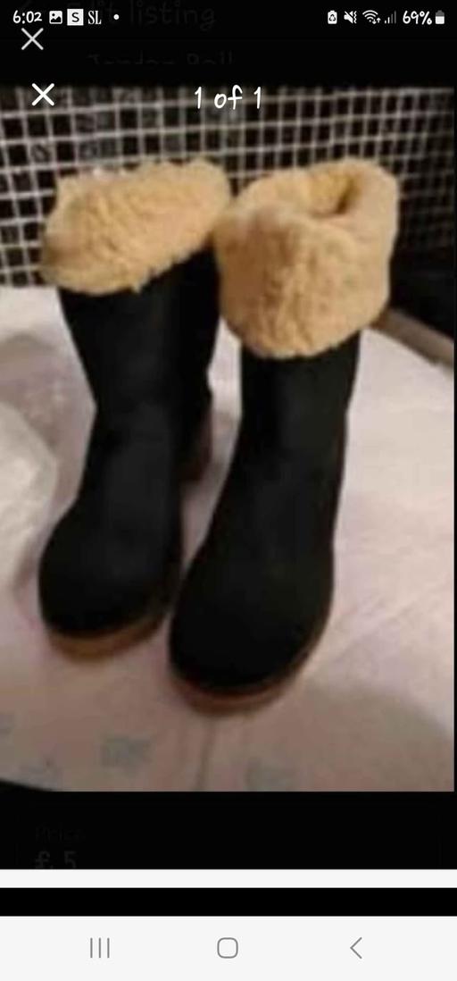 Buy & Sell Newport - Wales Saint Julians - Newport - Photos for black chunky Heel winter boots size 37