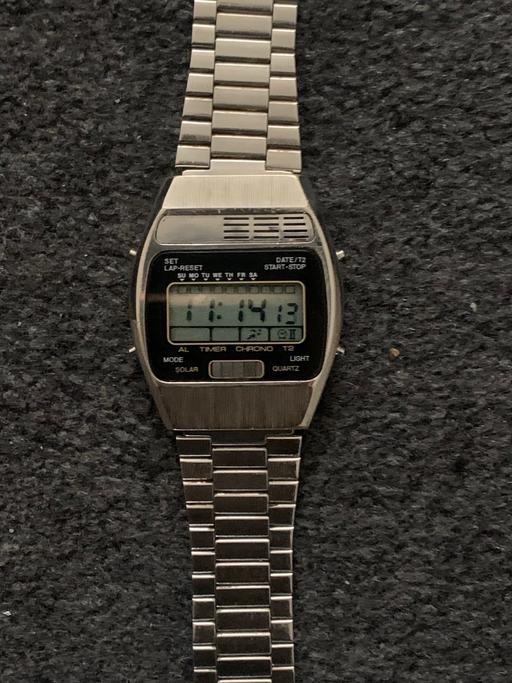 Buy & Sell North London Enfield - Photos for Digital vintage solar watch