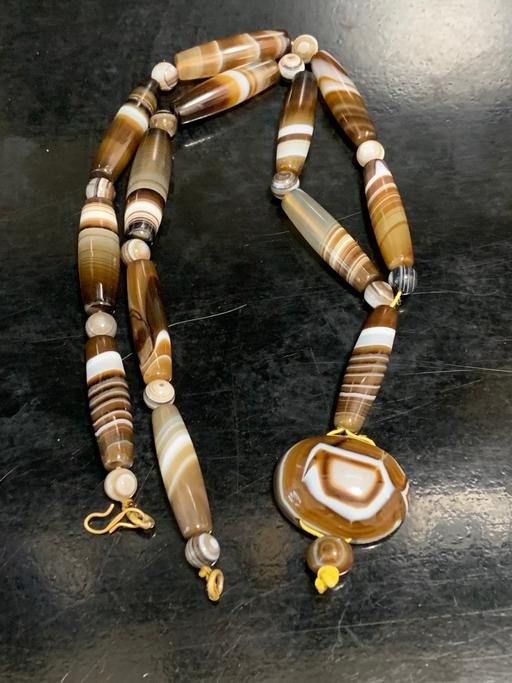 Buy & Sell North London Upper Edmonton - North London - Photos for Vintage double banded agate necklace