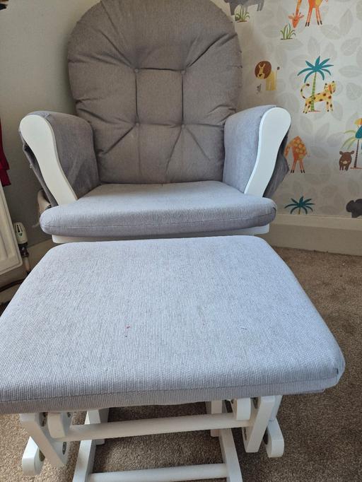 Buy & Sell Staffordshire Cannock Chase - Photos for nursing chair and foot stool