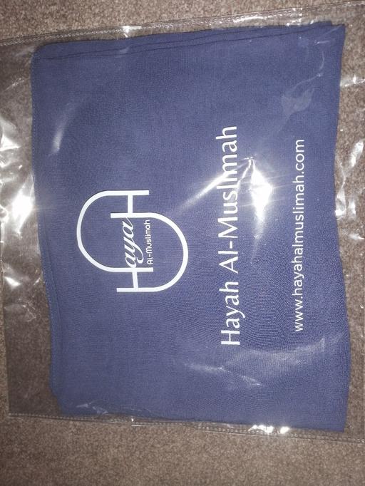 Buy & Sell West Midlands Wolverhampton - Photos for New Lady's blue Hayah Muslim Scarf RRP£12