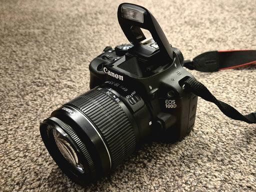 Buy & Sell South West London Sutton - Photos for Canon EOS 100D 18MP Camera black with 2lenses