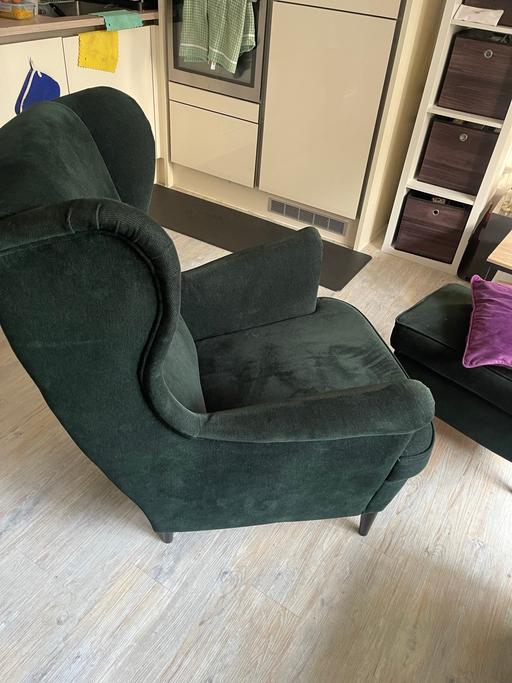 Buy & Sell Cambridgeshire Huntingdonshire - Photos for IKEA Green Armchair