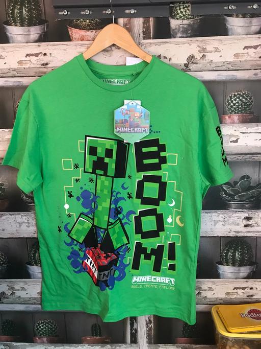 Buy & Sell Northumberland Hartford - Northumberland - Photos for BOYS MINECRAFT T-SHIRT - 12-13 YEARS