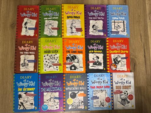 Buy & Sell West Midlands Walsall - Photos for Diary of a wimpy kid 15 books