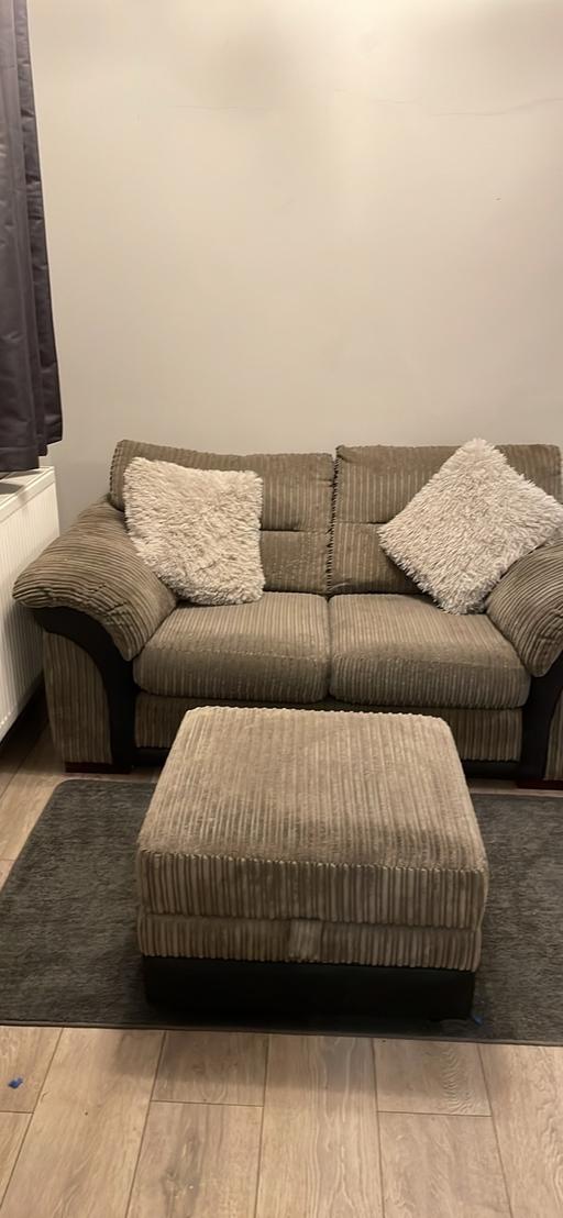 Buy & Sell Hertfordshire Watford - Photos for Small sofa with storage footstool