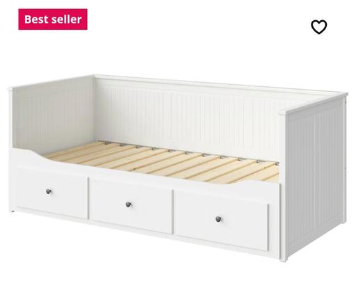 Buy & Sell South West London Wandsworth - Photos for Ikea Day Bed White with 3 Spacious Drawers