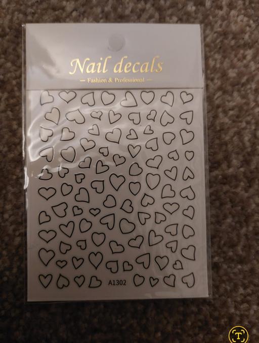 Buy & Sell Leicestershire Blaby - Photos for Black Heart Nail Art stickers