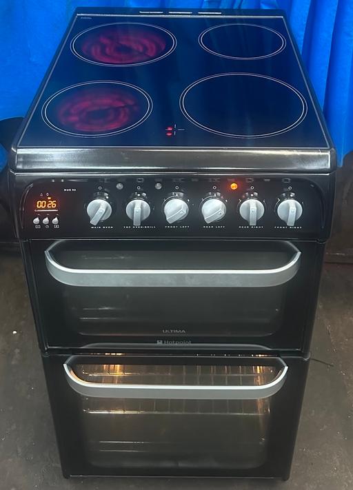 Buy & Sell West Midlands Sandwell - Photos for Hotpoint HUE52K 50cm Electric Ceramic Cooker