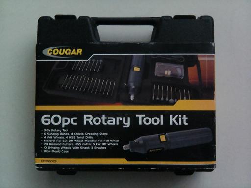 training North Northamptonshire Kettering - North Northamptonshire - Photos for 60 pc 3.6V Cougar Rotary tool kit,