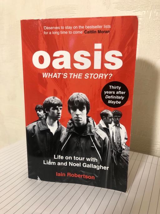 Buy & Sell Lancashire South Ribble - Photos for Oasis - What’s the Story - Paperback Book