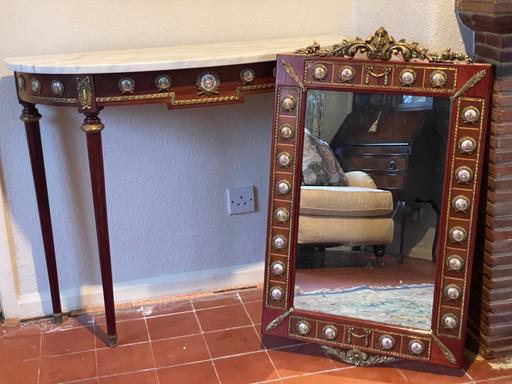 Buy & Sell Cheshire East Over Alderley - Cheshire East - Photos for French console table and matching mirror