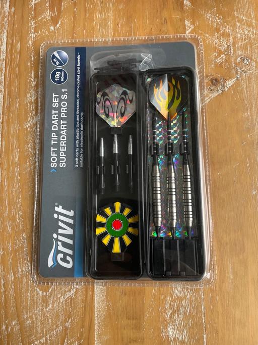 Buy & Sell Hertfordshire North Hertfordshire - Photos for CRIVIT DARTS STEEL/SOFT